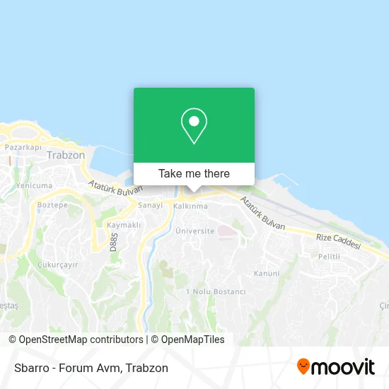 Sbarro - Forum Avm map