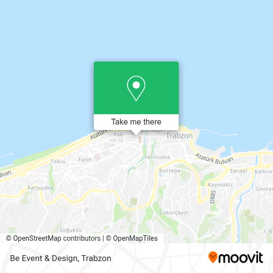 Be Event & Design map