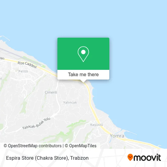 Espira Store (Chakra Store) map