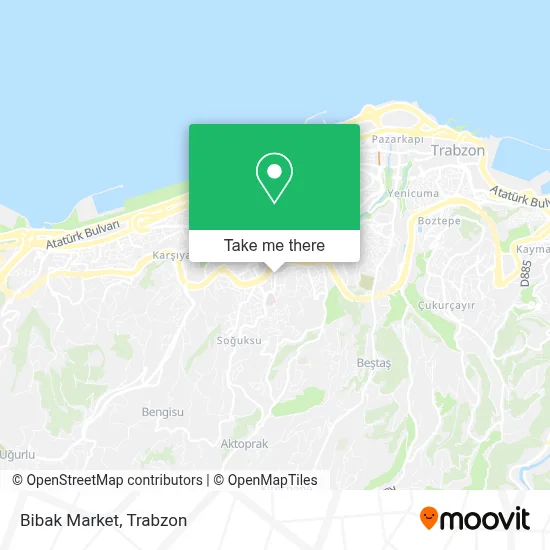 Bibak Market map