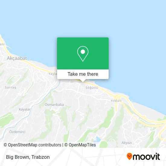 Big Brown map