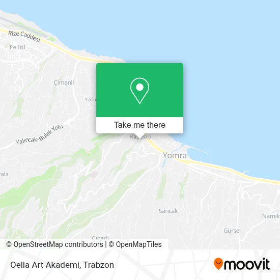 Oella Art Akademi map