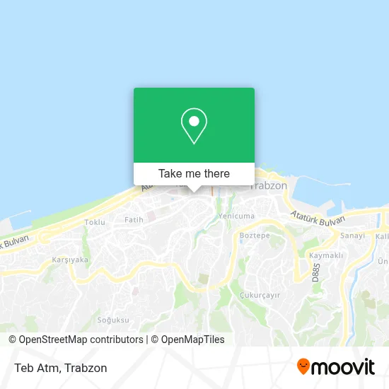 Teb Atm map