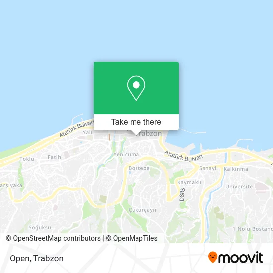 Open map