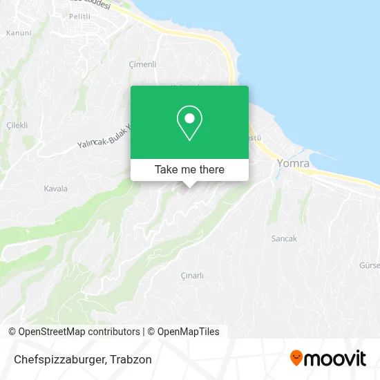 Chefspizzaburger map