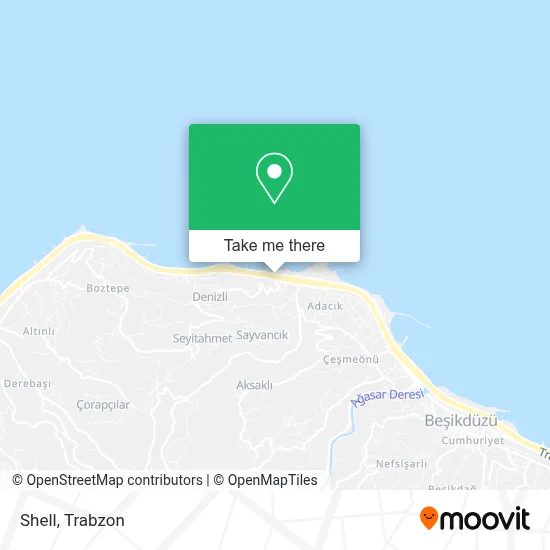 Shell map