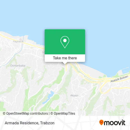 Armada Residence map