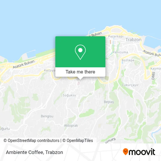 Ambiente Coffee map