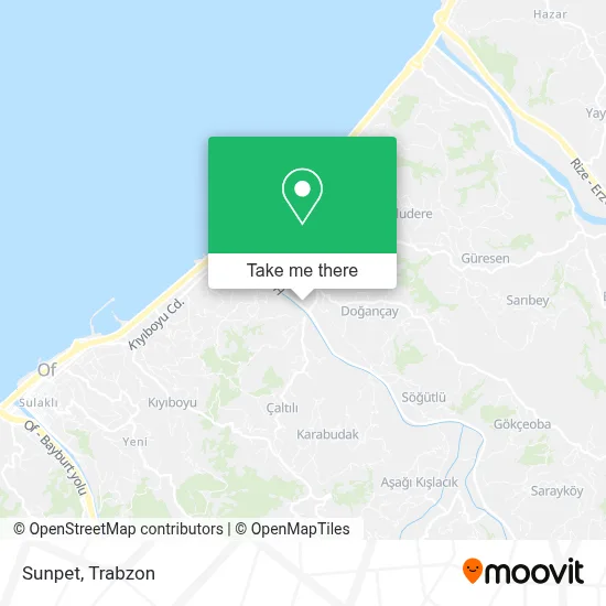 Sunpet map