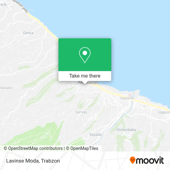 Lavinse Moda map