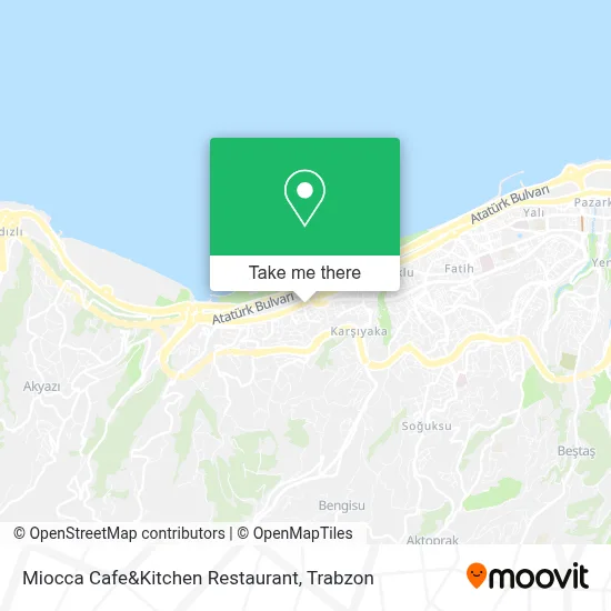 Miocca Cafe&Kitchen Restaurant map