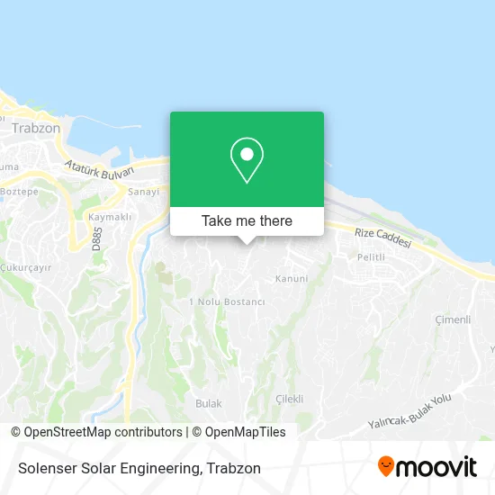 Solenser Solar Engineering map