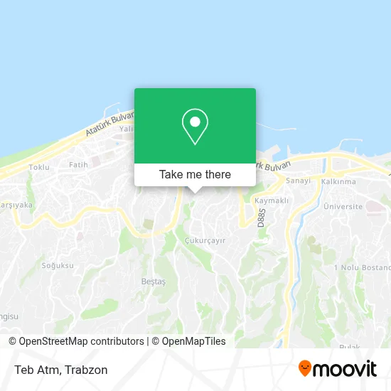 Teb Atm map