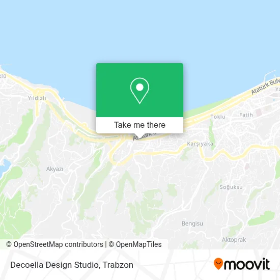 Decoella Design Studio map