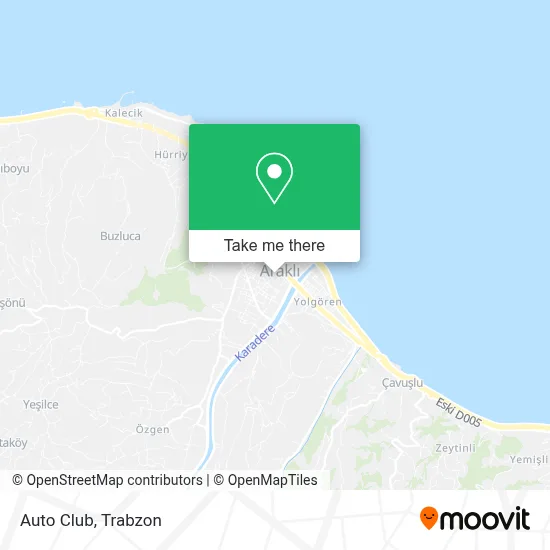 Auto Club map