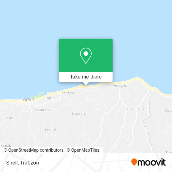 Shell map