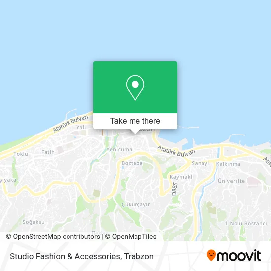 Studio Fashion & Accessories map