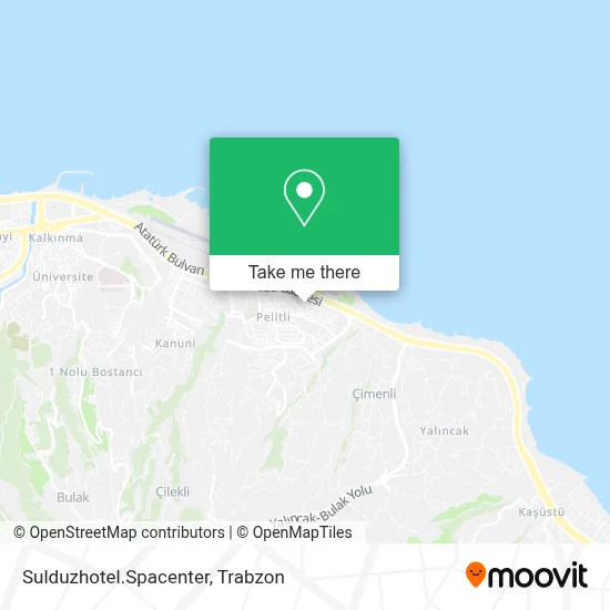 Sulduzhotel.Spacenter map