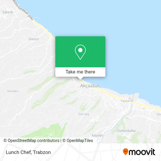 Lunch Chef map