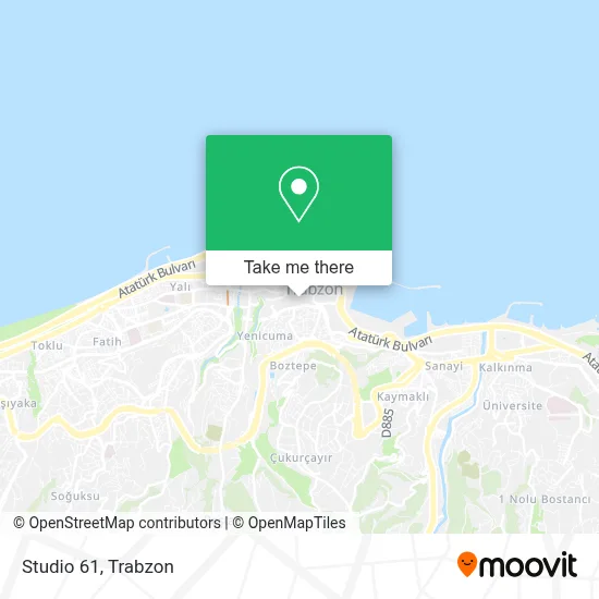 Studio 61 map