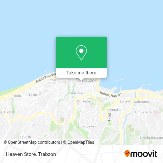 Heaven Store map
