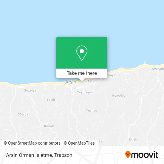 Arsin Orman Isletme map