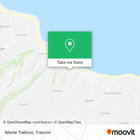 Maide Trabzon map