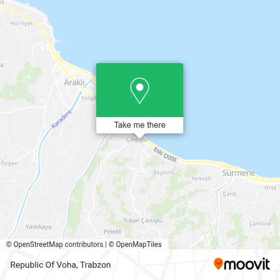 Republic Of Voha map