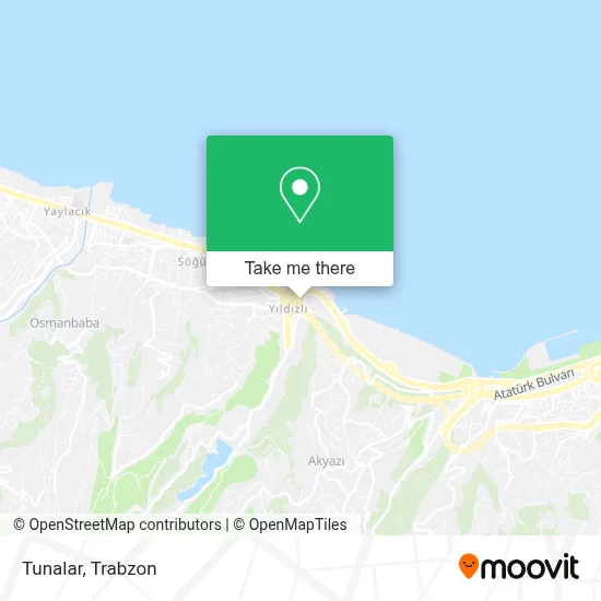 Tunalar map