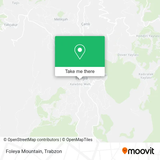 Foleya Mountain map