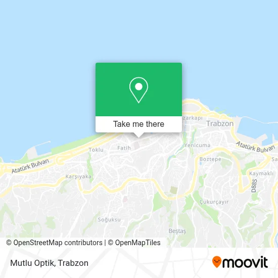 Mutlu Optik map