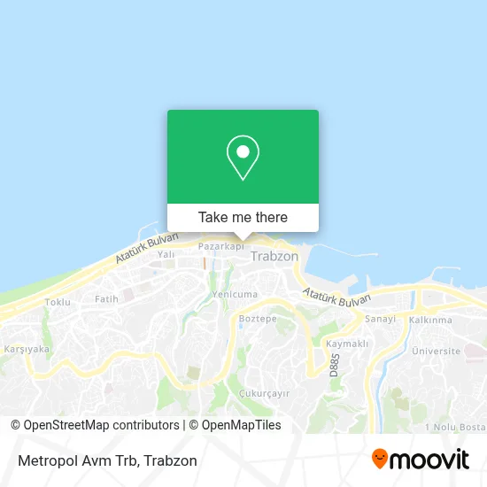 Metropol Avm Trb map