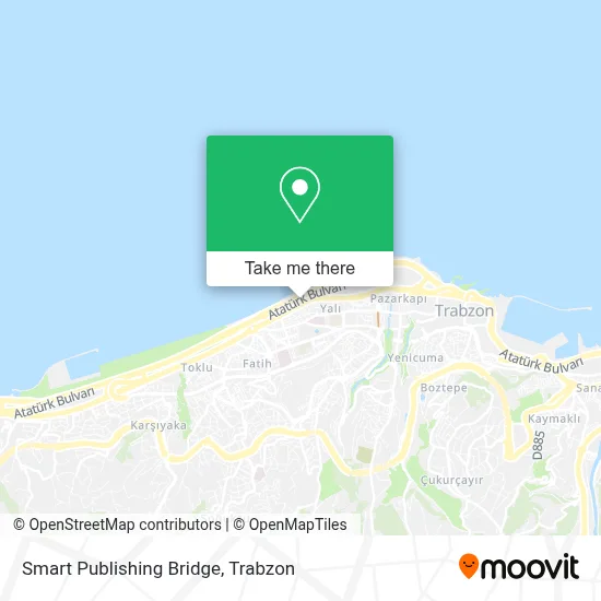 Smart Publishing Bridge map