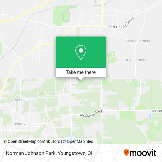 Norman Johnson Park map