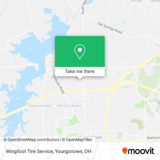 Mapa de Wingfoot Tire Service