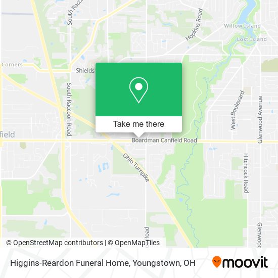 Mapa de Higgins-Reardon Funeral Home