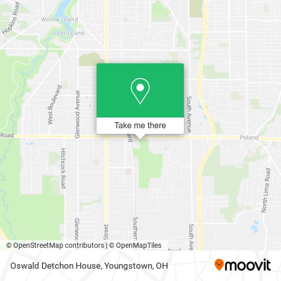 Oswald Detchon House map