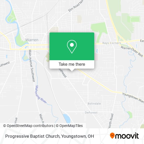 Mapa de Progressive Baptist Church