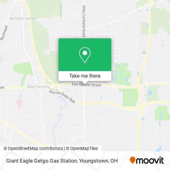 Giant Eagle Getgo Gas Station map