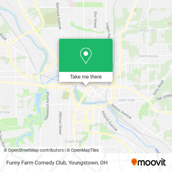 Funny Farm Comedy Club map