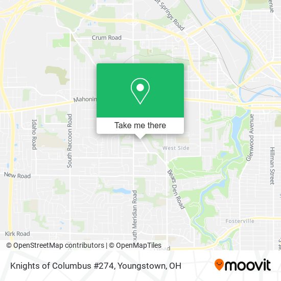 Knights of Columbus #274 map