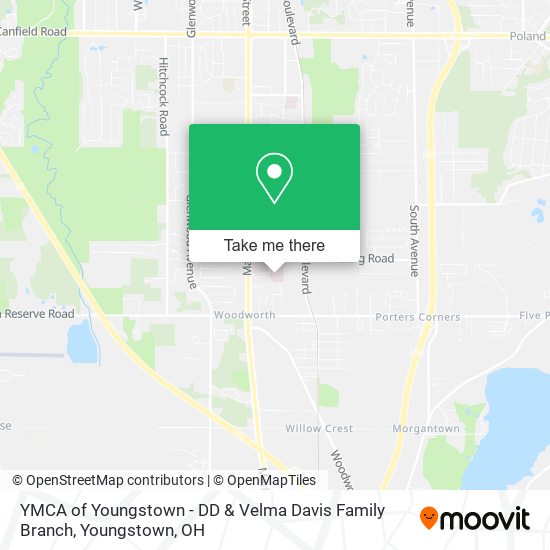 YMCA of Youngstown - DD & Velma Davis Family Branch map