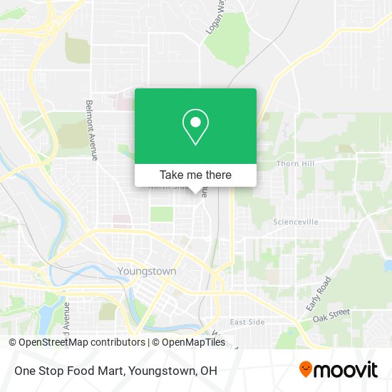 One Stop Food Mart map