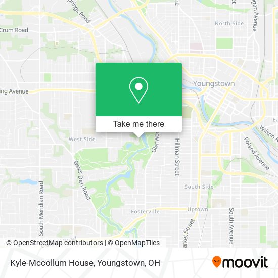 Kyle-Mccollum House map