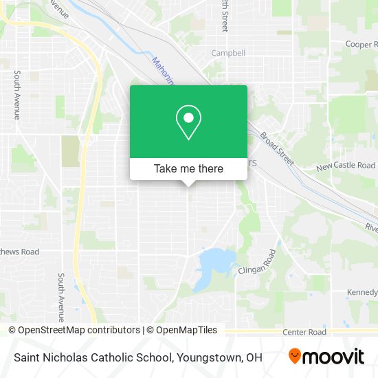 Saint Nicholas Catholic School map