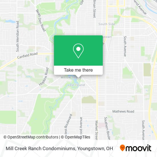 Mill Creek Ranch Condominiums map