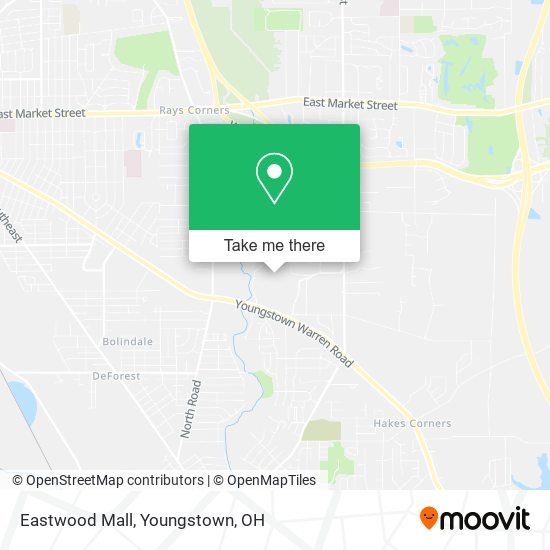 Mapa de Eastwood Mall