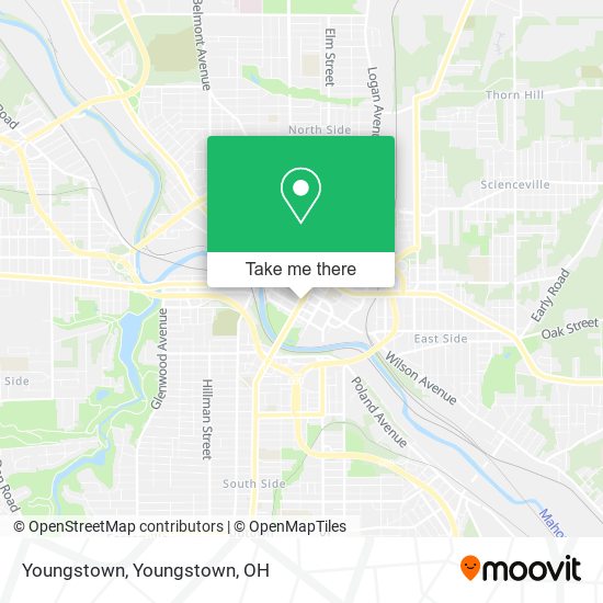 Youngstown map