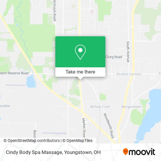 Cindy Body Spa Massage map