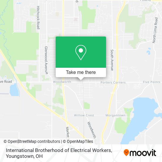 International Brotherhood of Electrical Workers map